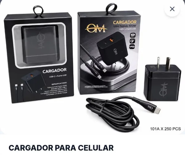 CARGADOR TIPO C 25W OM