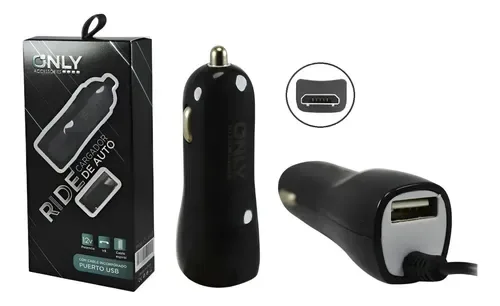 CARGADOR ONLY 12V AUTO 3.1 V8