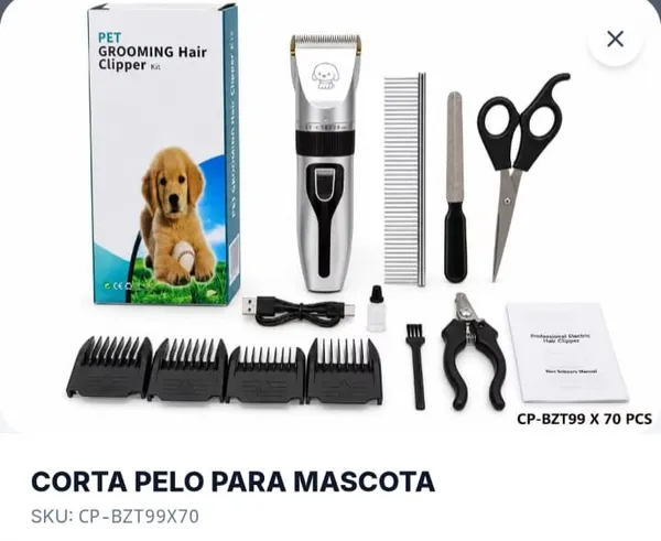 CORTA PELO PARA MASCOTA