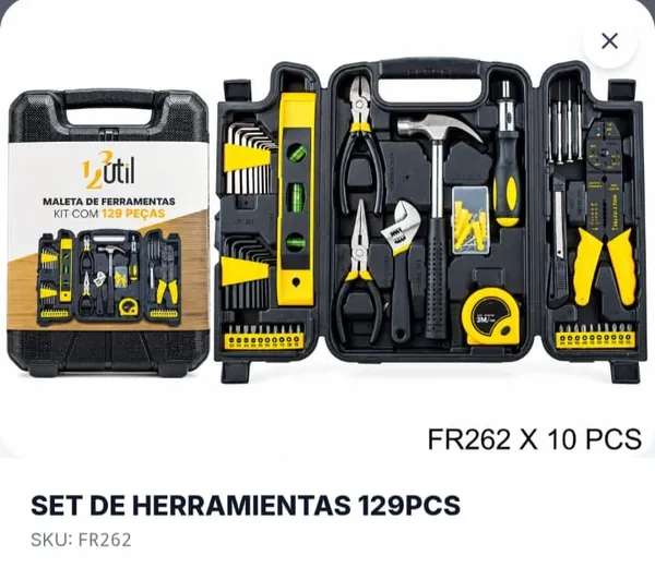 SET DE HERRAMIENTAS 129PCS