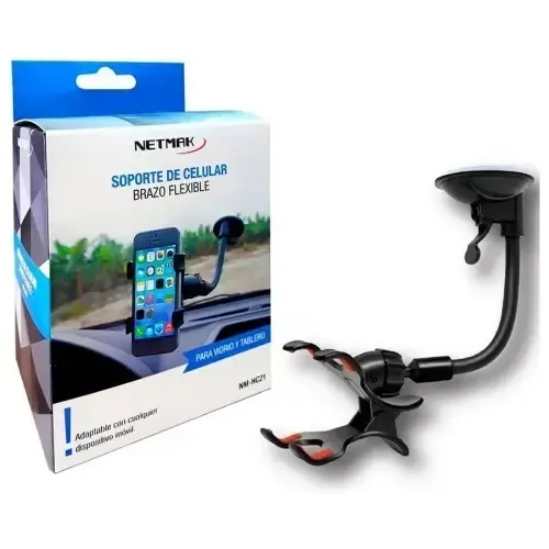 SOPORTE DE CELULAR CON BRAZO FLEXIBLE