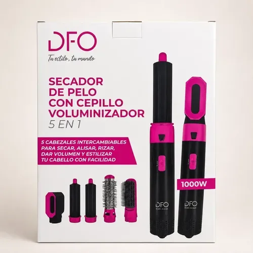 Secador de pelo 5 en 1 dfo