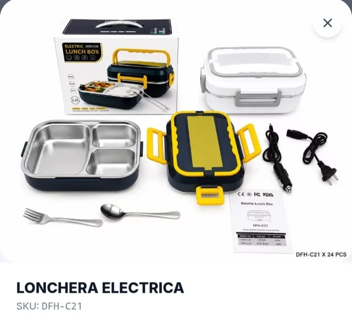 LONCHERA ELECTRICA 1.5L 12V Y 220V