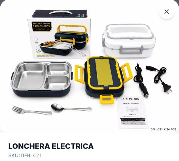 LONCHERA ELECTRICA 1.5L 12V Y 220V