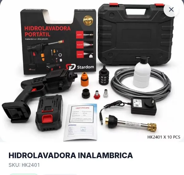 HIDROLAVADORA INALAMBRICA