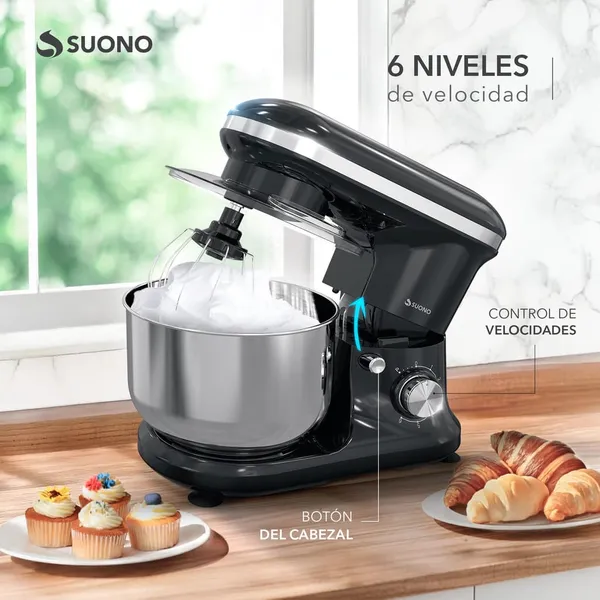 BATIDORA PLANETARIA SUONO 1000W 5L