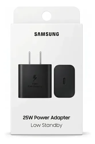 CARGADOR SAMSUNG 25W USB-C PATAS AMERICANA