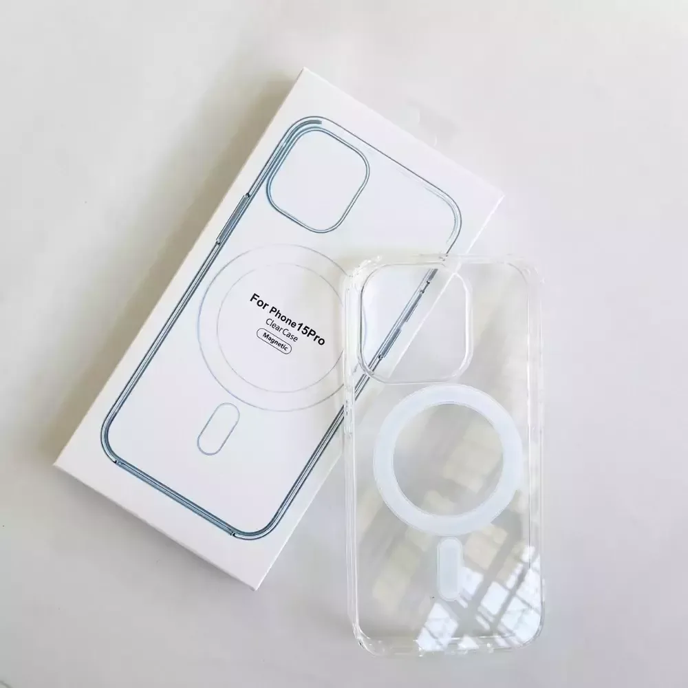 FUNDA MAGSAFE TRANSPARENTE IPHONE 17